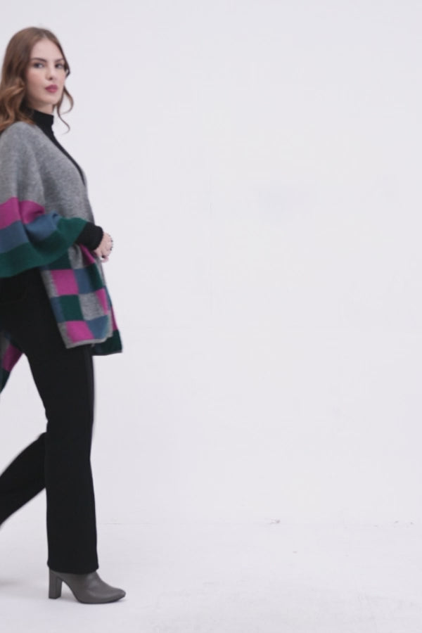 Ashwood Check Cape