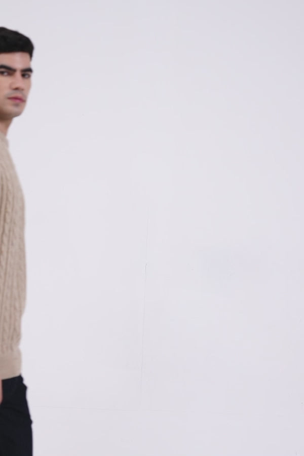 Sandhaven Beige Pullover