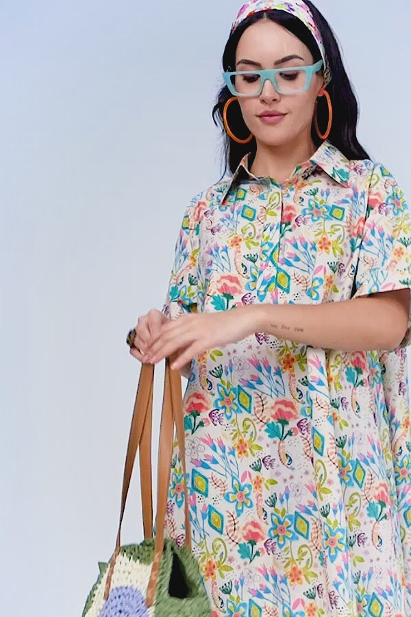 The Flora Shirtdress